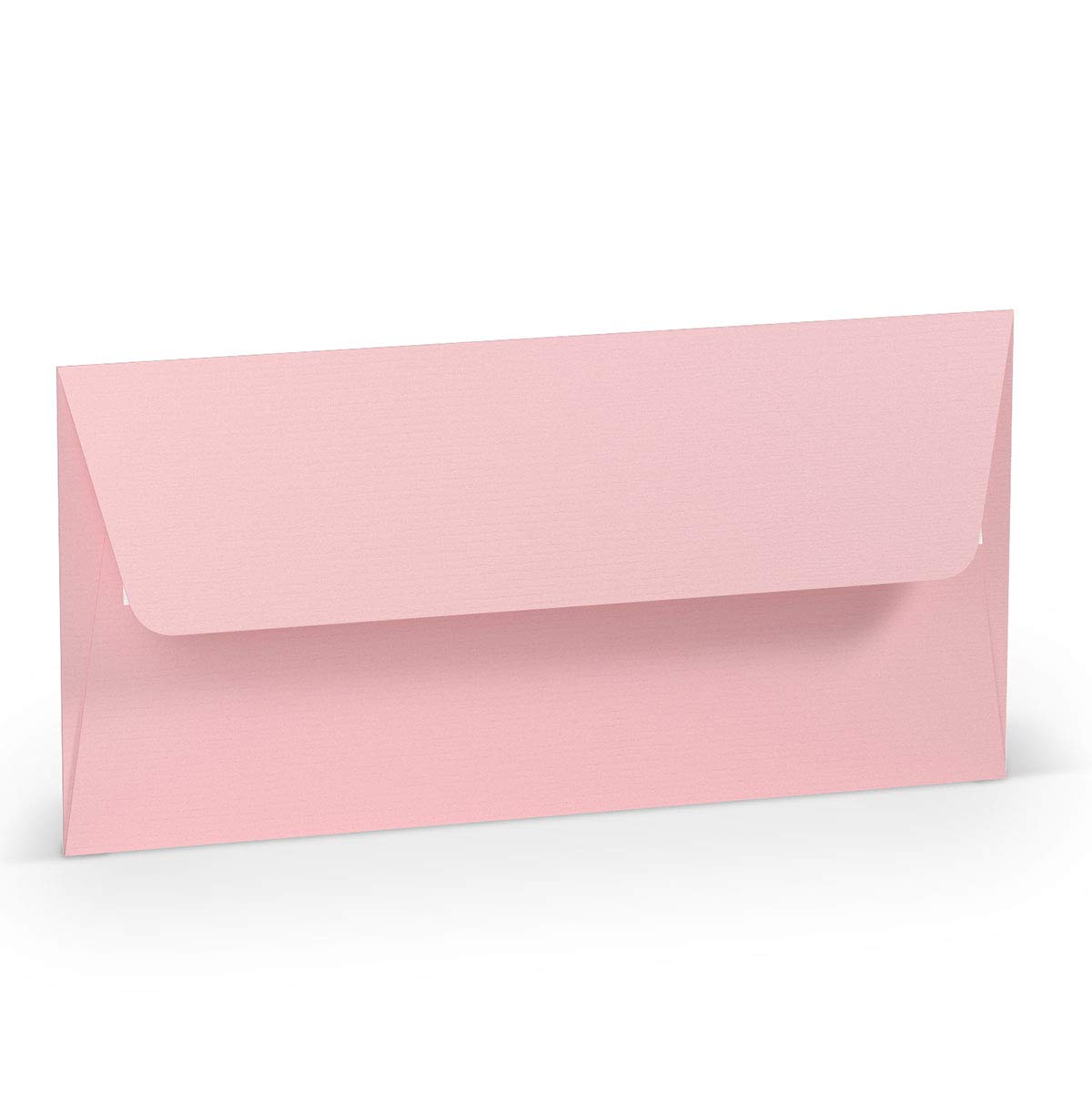 PAPERADO 250 kopert DIN długiej/DL samoprzylepne - flamingi prążkowane - 100 g/m² koperta bez okienka 22 x 11 cm - koperty z klejem, szeroka klapa