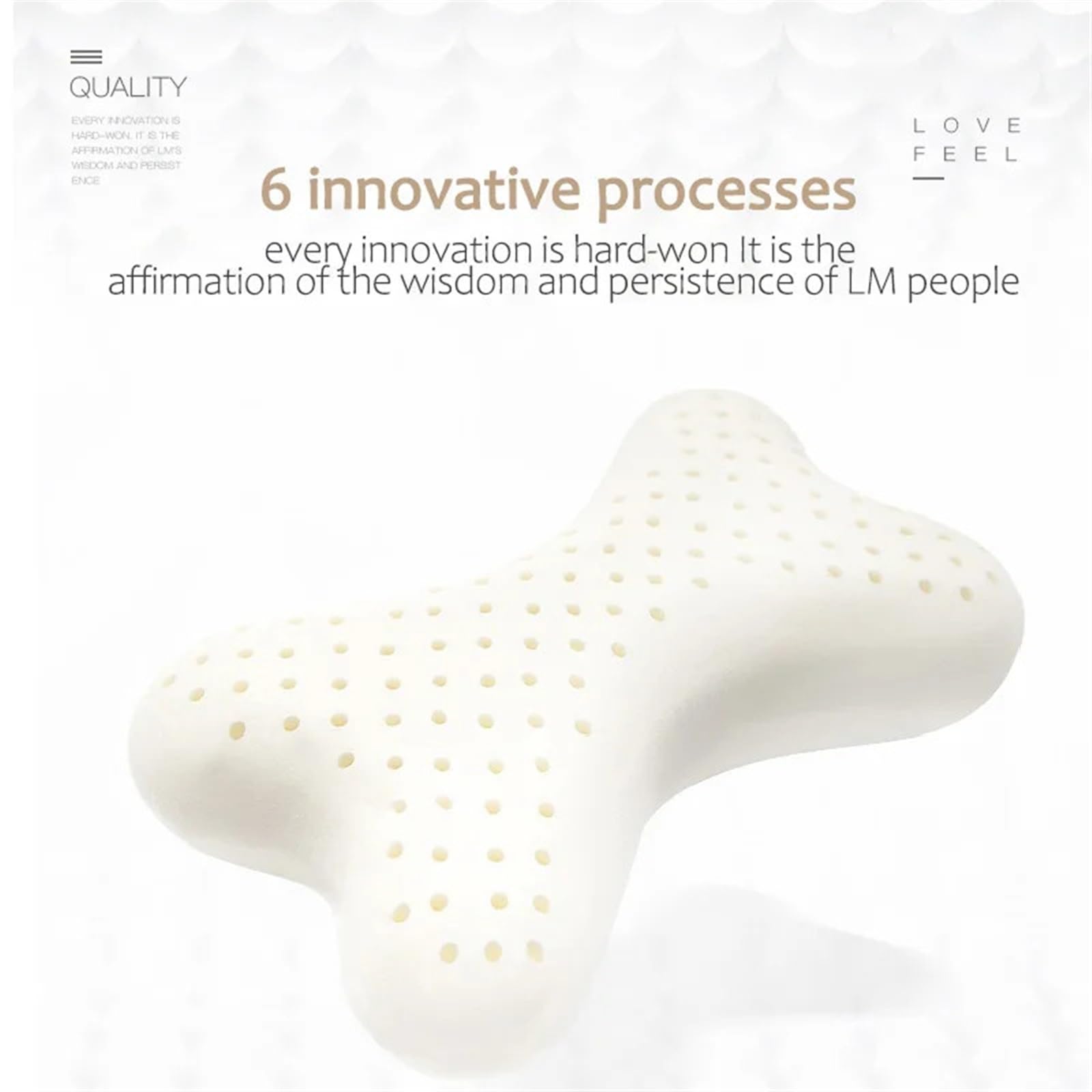 Almohada De Espuma Con Memoria Almohada de espuma viscoelástica for cama, protección del cuello, rebote lento, tamaño del cuello Cervical for la salud, 50x30CM, for cama con respaldo lateral Para La C