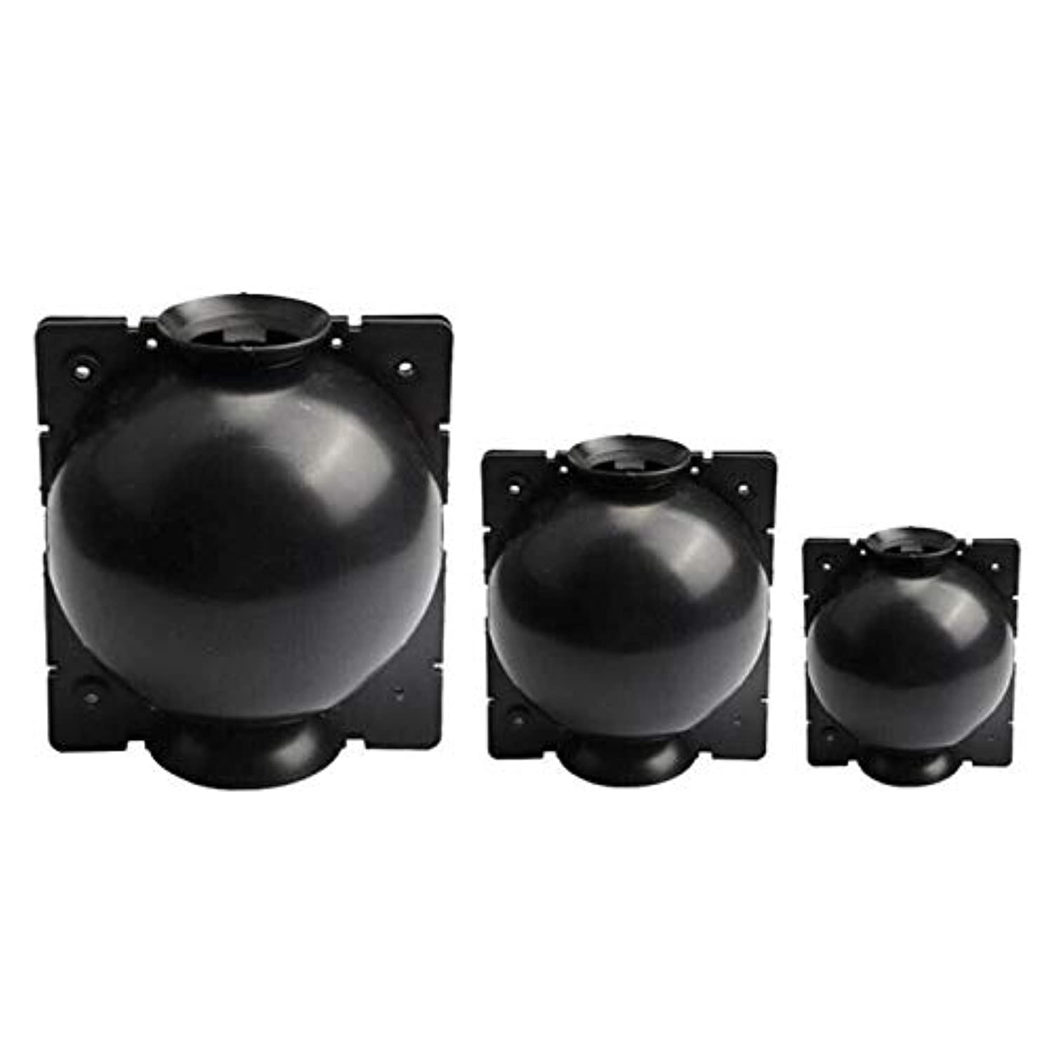 Plant Root Growing Ball(5PCs)Assisted Cutting Rooting, Asexual Reproduction, Plant Rooting Apparatus, High-Pressure Box Grafting Botany Root Controller,Plant Propagation Air-Layering Pod(Small, Black)