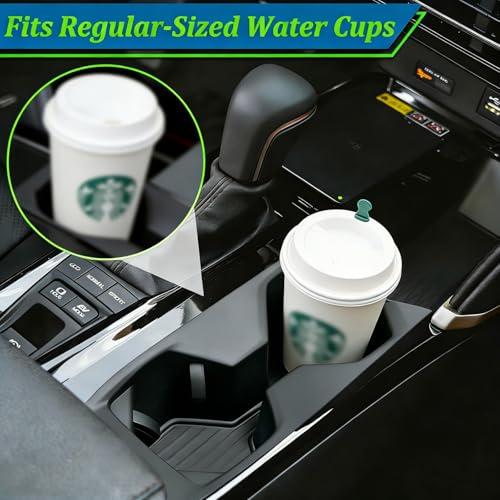Portavasos negro TPE para Toyota Camry 2025-2026 miniatura 7
