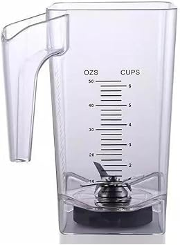Mixing Cup Without Cup Lid,Compatible for ATAI,Compatible For Jtc, TM-800A TM800AQ Replacement Blender Cup