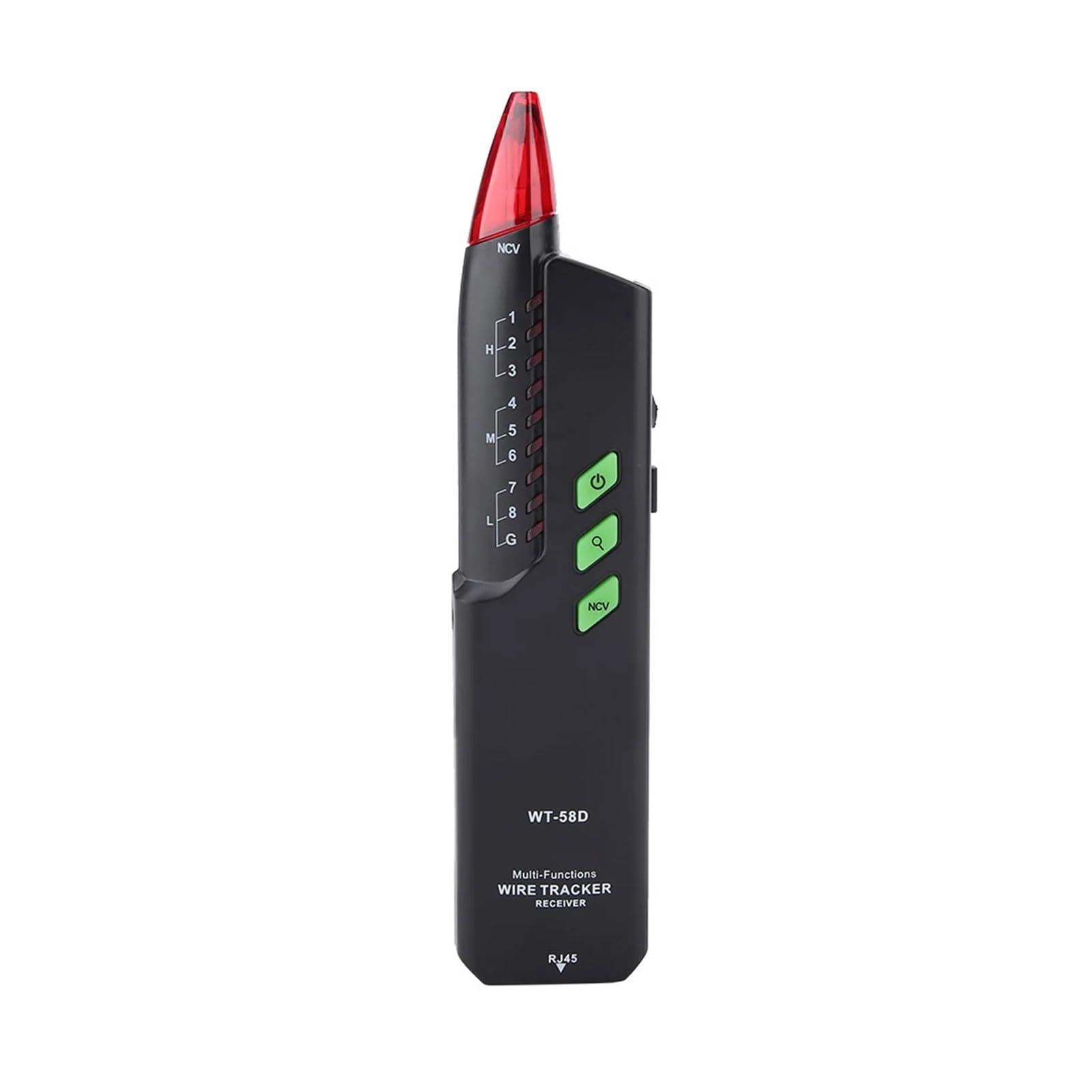 Testeur de Réseau, Détecteur de ligne portable, testeur câble réseau, détecteur, outil détection fil téléphonique(WT58D)