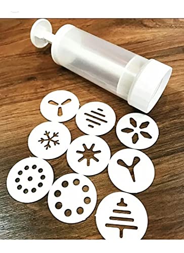 Máquina Manual De Fazer Biscoitos Com 9 Modelos De Forminhas