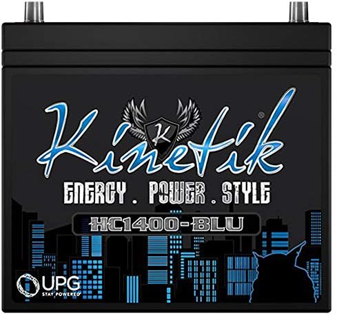 Kinetik KHC1400 Power Cell Car Audio Battery System, High Current, 1400w HC1400