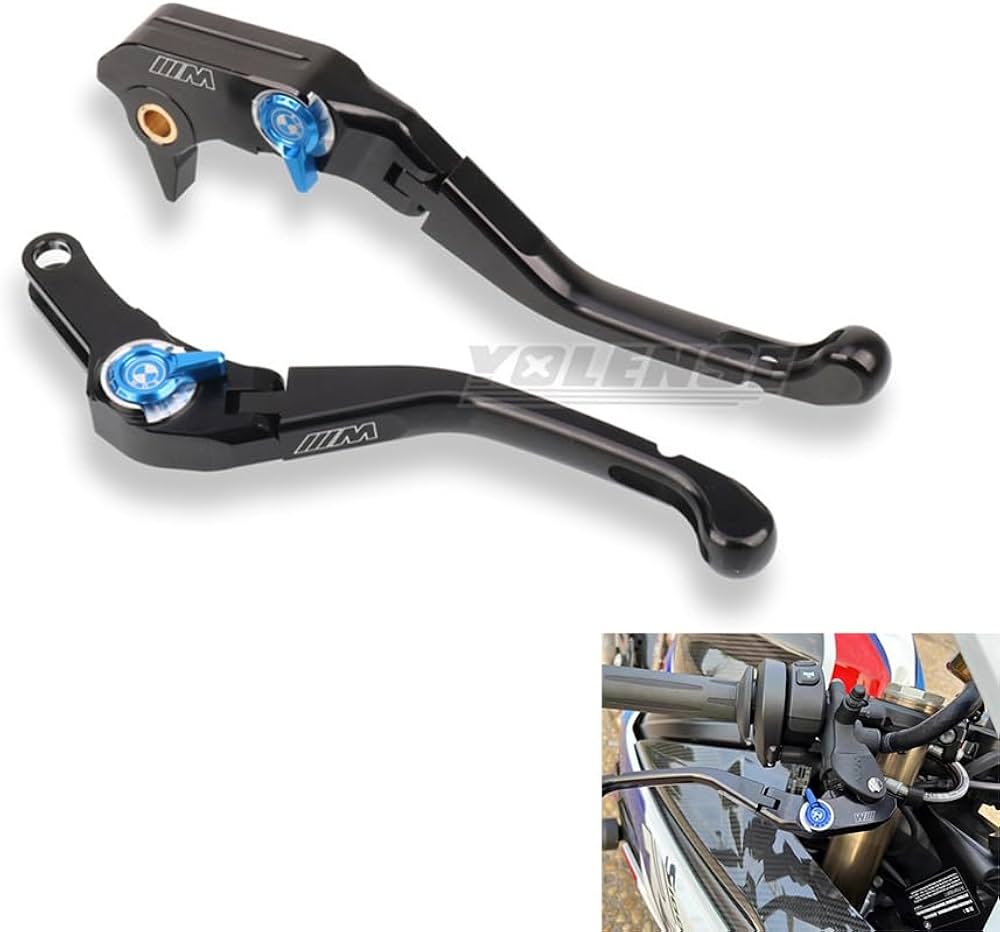 Amazon.co.jp: AL-mart バイク用 ブレーキ クラッチ レバーセット 可倒