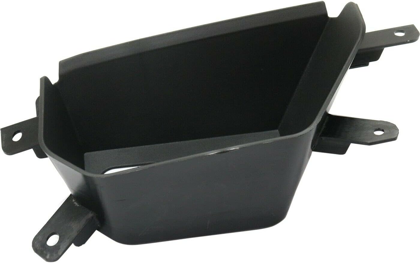 DAT AUTO PARTS Front Right Passenger Side Tow Hook Hole Cover Fits 2016-2018 GMC Sierra 1500 SLE SLT Denali and Sport Pickup, Black Textured Plastic, Replaces GM1039192, 23243485