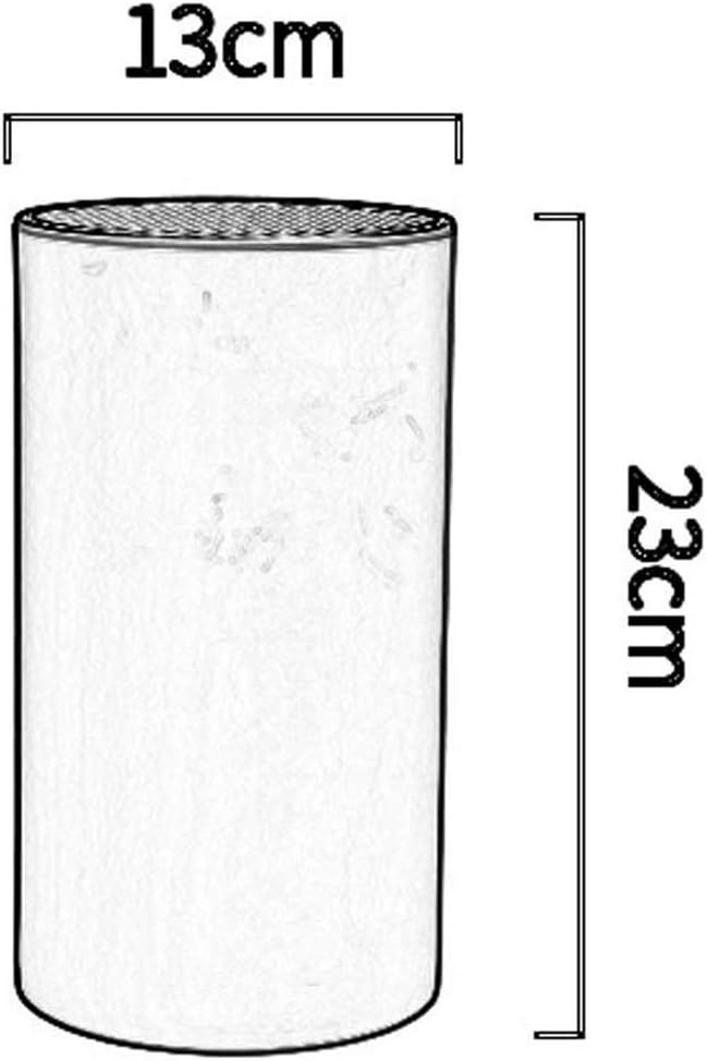 Knife Block Storage Stand Kitchen,Only Selling Cutter Holder,Stainless Steel - Round Space-Saver