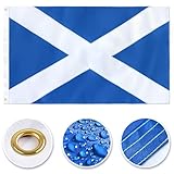 Scotland 3x5 Feet Flag – Embroidered Oxford 210D Nylon with Sewn Panels