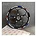 WSNM Protection réservoir Accessoires De Moto Autocollants Rim 17 Pouces Roue Étanche Étanche Réfléchissant Sticker Hub Autocollant pour Honda Hornet CB400 (Color Name : G)