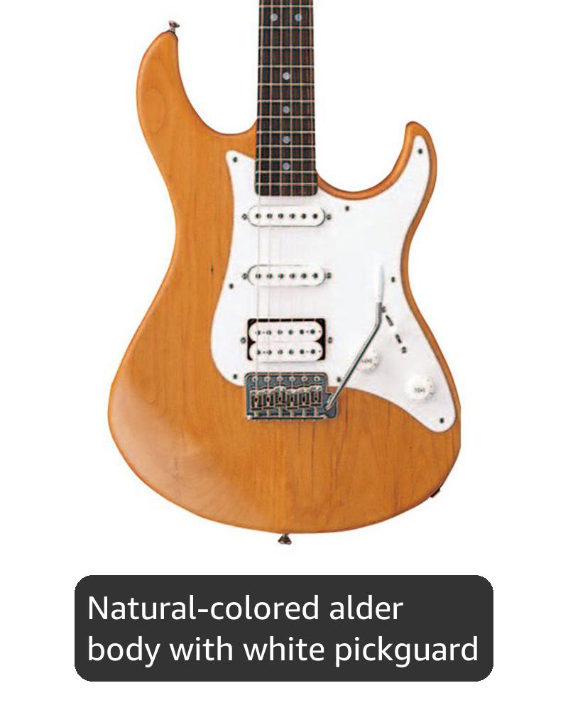 Yamaha Pacifica Series Pac112J Electric Guitar; Natural - Alder