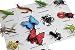 Curious Minds Busy Bags Montessori Insect Animal Match Cards and Figurines. Nomenclature Science Work