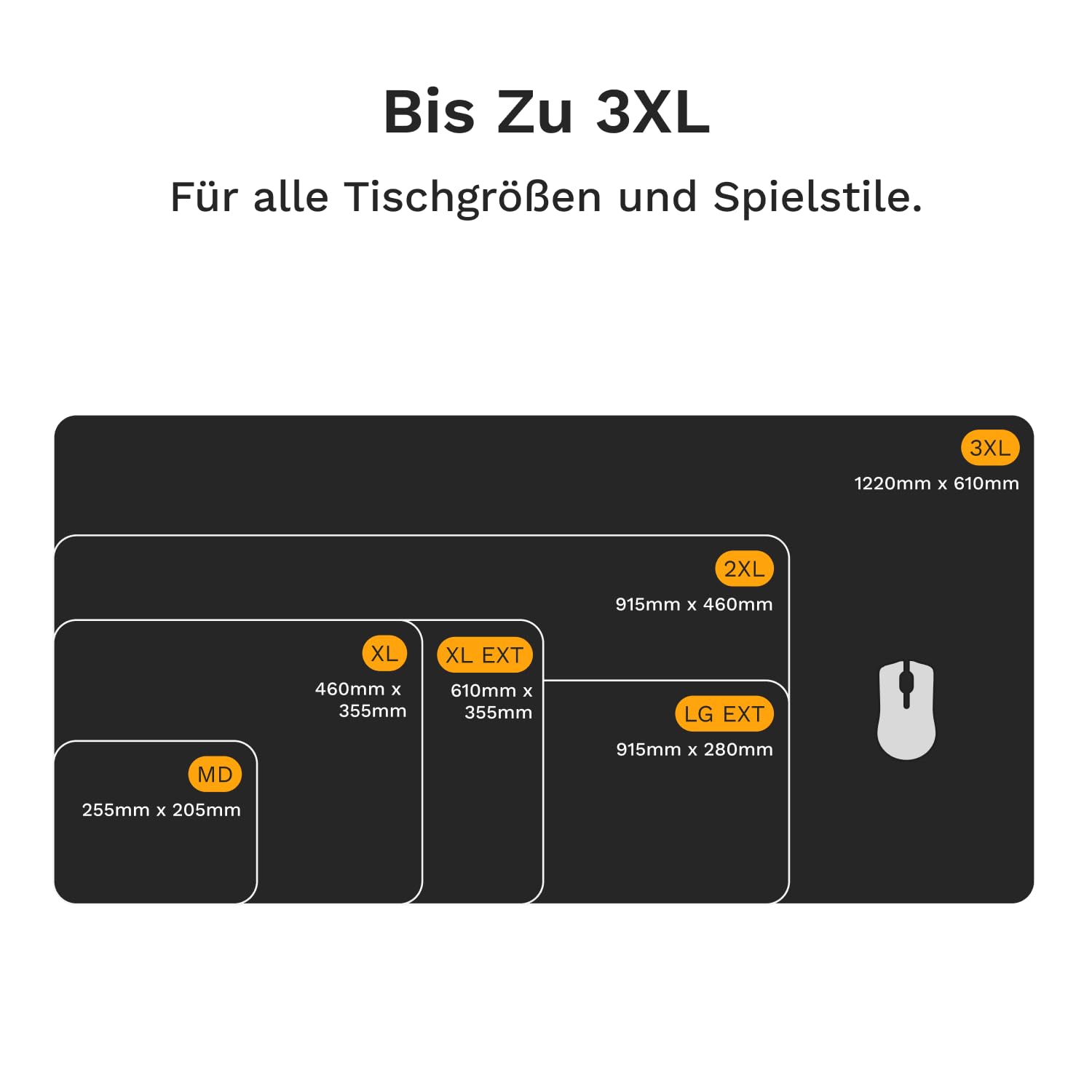 GLORIOUS GMP 2 Stoff Gaming Mauspad (XXL) Spritzwasserfest, 915x460mm | Mikrofaseroberfläche für Speed & Kontrolle, Flache Nähte gegen Ausfransen, Rutschfeste Unterseite, Maschinenwaschbar