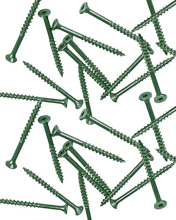 #10 x 2-1/2" Tornillos Tirafondo para madera, 300 piezas, Cabeza Avellanada Torx, Acero al carbono miniatura 7