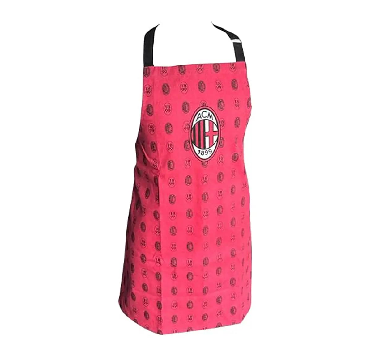 AC Milan, Schürze mit Geschirr, Unisex, Offizielles Produkt, Rot/Schwarz, One size