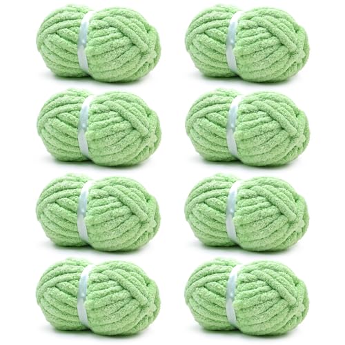 BSRHOME Fluffy Jumbo Chenille Yarn