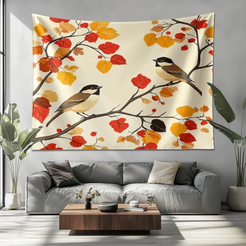 Tenture murale psychédélique multicolore pour décoration chambre
