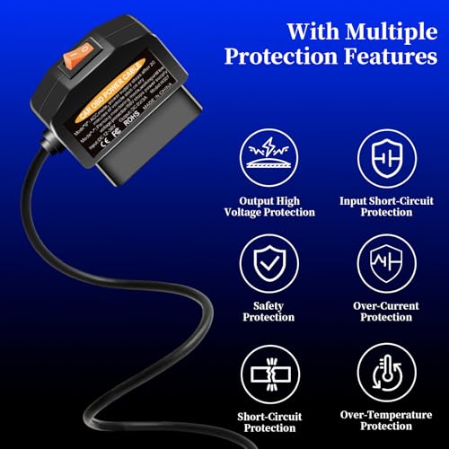Image of OBD2 to USB C Power Adapter for Dash Cam, Hardwire Kit with Parking Mode, Low Voltage Protection (11.6V /23.4V), Acc Detection, Plug and Play Continuous Recording Cable（Type-C
