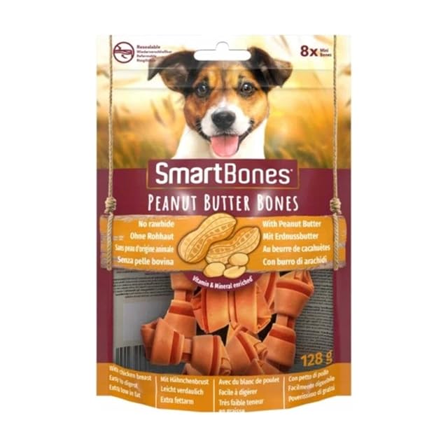 Eukanuba Euk Smartbones Perro Pequeño Mantequilla De Cacahuete 8Uds 1000 g