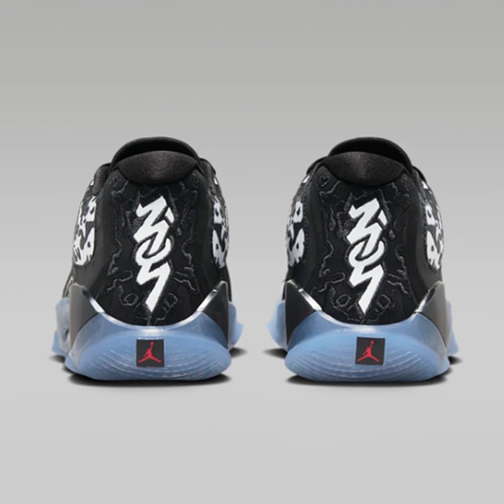 Nike Zion 3 Big Kids' Basketball Shoes (DV3869-018, Black/Laser Orange/Citron Pulse/White) Size 5