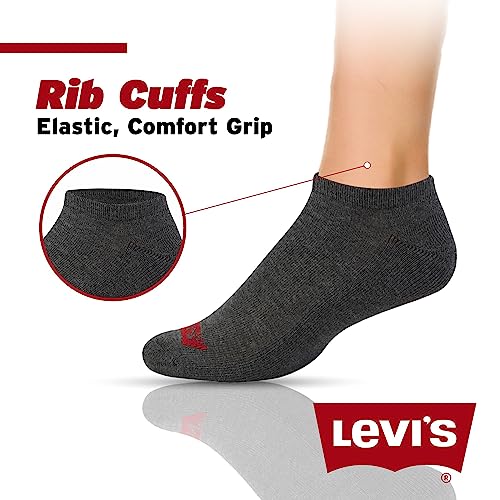 Levi's Mens Socks 10 Pairs Crew Low Cut No Show Quarter Ankle Socks for Men Premium Athletic Men's Socks Size 9-122