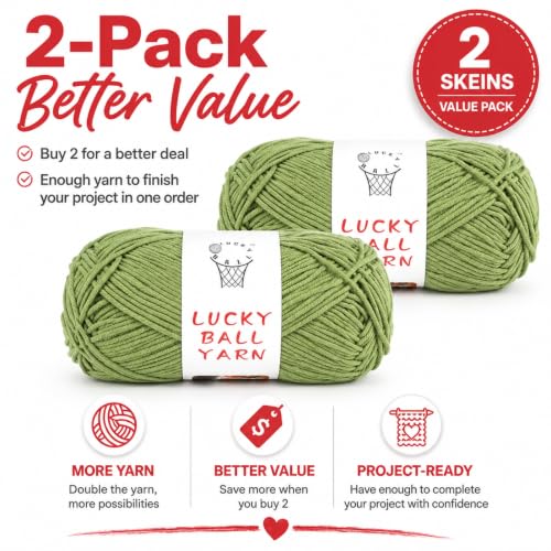 Image of 200g Milk Cotton Yarn for Crochet & Amigurumi - Soft Yarn for Sweaters, Hats, Socks & Blankets (Army Green)