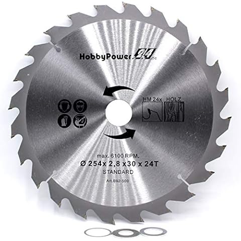 Lame de scie circulaire HobbyPower24 254 mm Cover
