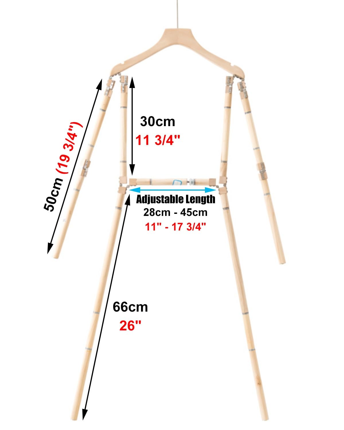 Maniquí Torso De Maniquí Colgante Poseable, Percha Portátil con Forma De Cuerpo uerpo De Madera con Ranuras para Los Hombros, Tienda De Ropa/Fotografía Exhibición De Formas De Vestido Unisex