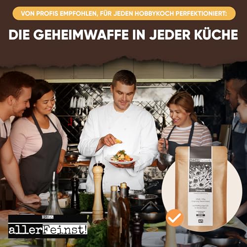 allerFeinst! - Umami Gewürzzubereitung - ohne Glutamat - Würzig Alleswürzer Gewürz Allrounder, 1er Pack (1 x 100g)
