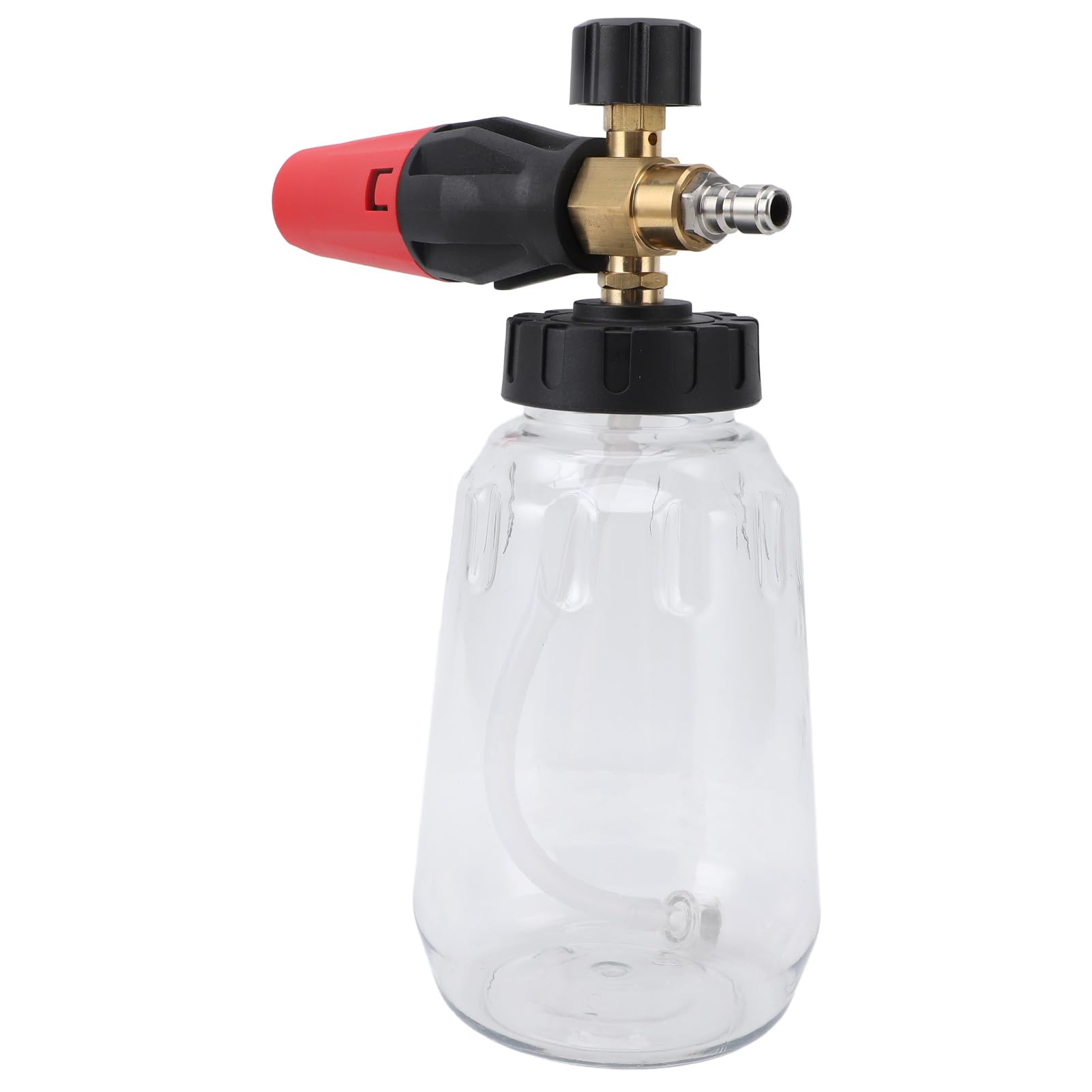 Schiuma per Auto 1000ml Connettore in Ottone Resistente, per Lavaggio Auto