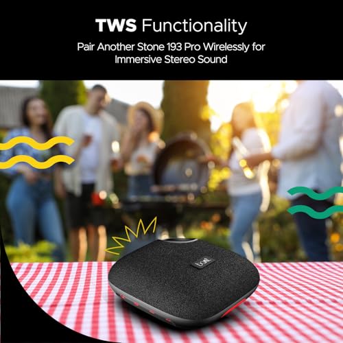 boAt Stone 193 Pro /190 Pro with 5W Signature Sound, Up to 12hrs of Playtime, TWS Feature, Built-in Mic, Bluetooth v5.3, AUX Port, TF Card... - Image 5