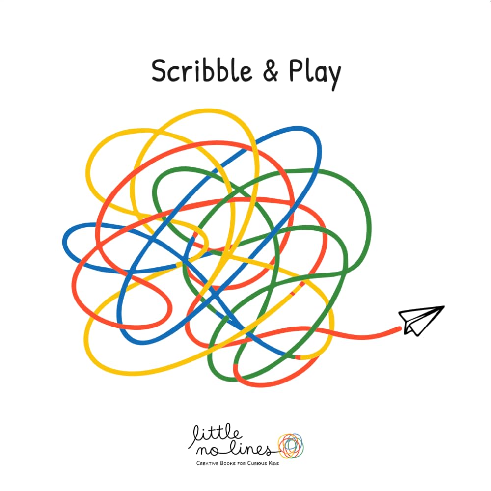 Scribble & Play: A Creative Scribble Book for Toddlers Ages 2–5
