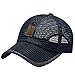 Casquette de baseball réglable unisexe en maille pour homme et femme, Taille unique