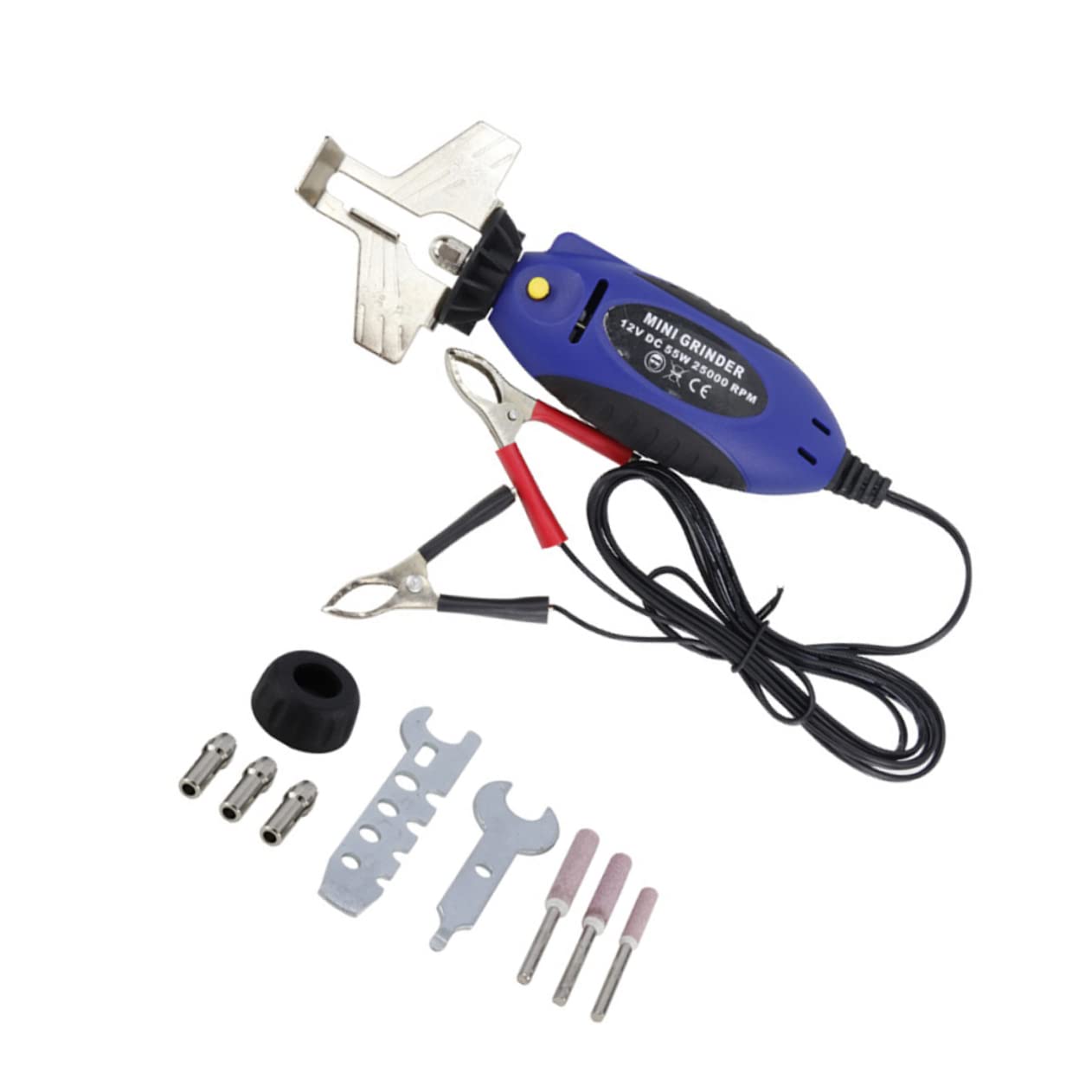 Mini Rectificadora De Cadena Eléctrica De Herramienta De Afilado Manual Con Llave y Piedra De Afilar Para Afilador De Motosierra Eléctrico