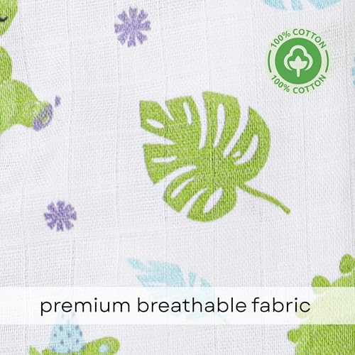 Image of The Boo Boo Club Muslin Jhabla and Short Set 100% GOTS Certified Organic Cotton | Sleeveless Button Vest | Summer Wear Set