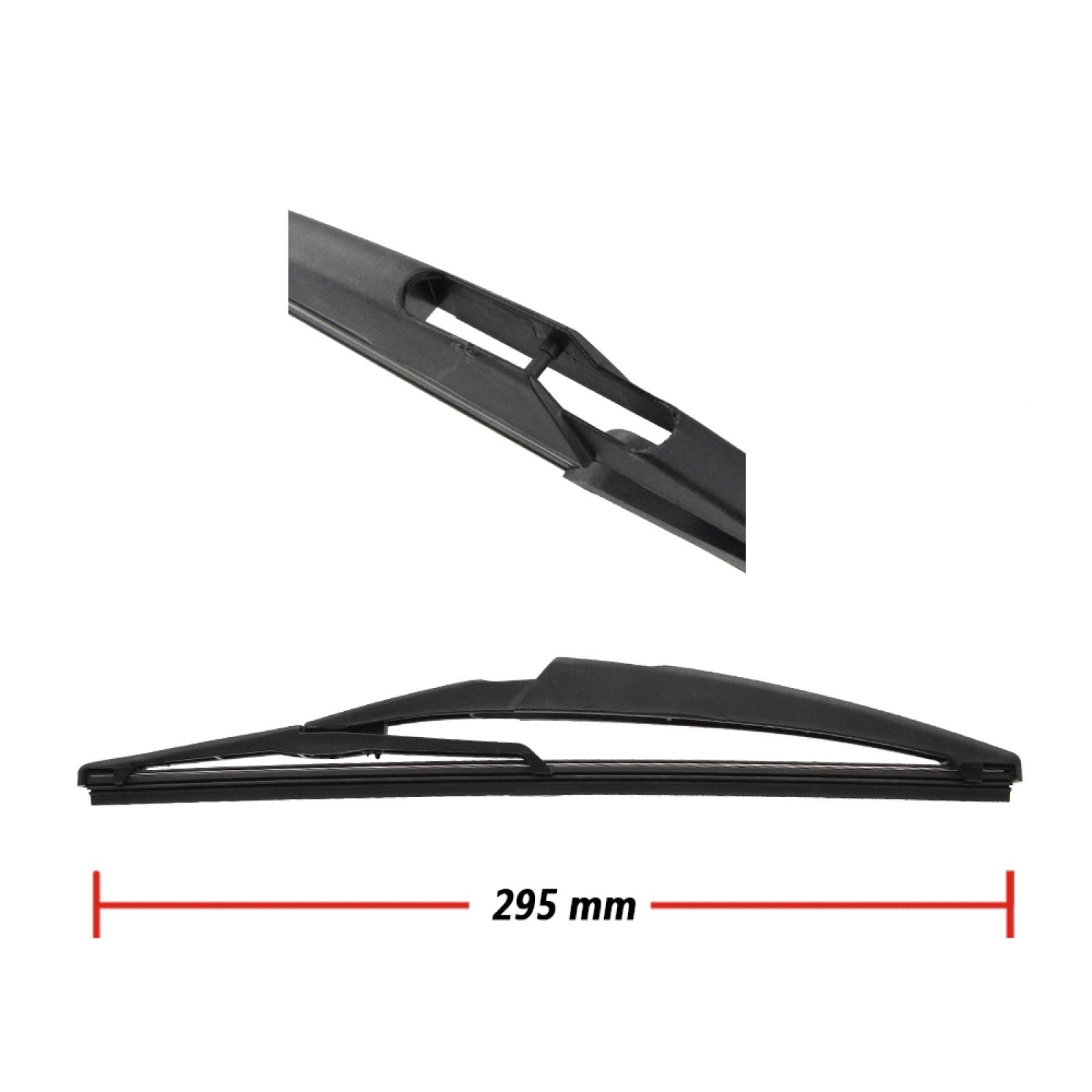 Tergicristallo Posteriore per Peugeot 308SW 2012-2013 295mm spazzole tergicristallo Posteriore per Auto e Braccio tergicristallo Posteriore Accessori per Auto