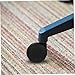 NUOBESTY 1set Heavy Duty Office Chair Caster Wheels for Carpet and Hard Floors Replacement Casters Smooth Rolling Design for Desk Chairs and Office Furniture