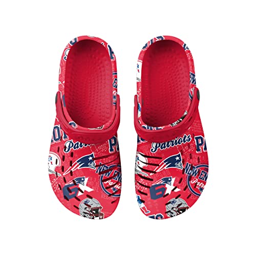Image of FOCO Arizona Cardinals NFL Mens Historic Print Clog with Strap