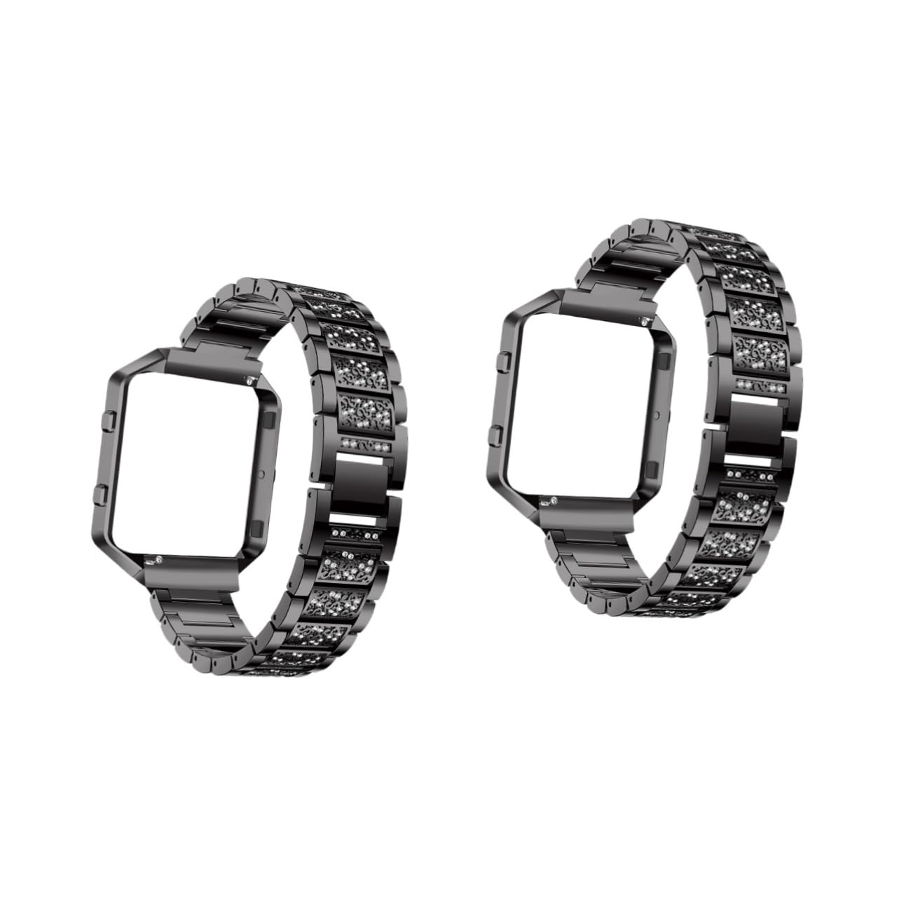 Bracelet de montre pour Blaze noir confortable lot de 2 - 8