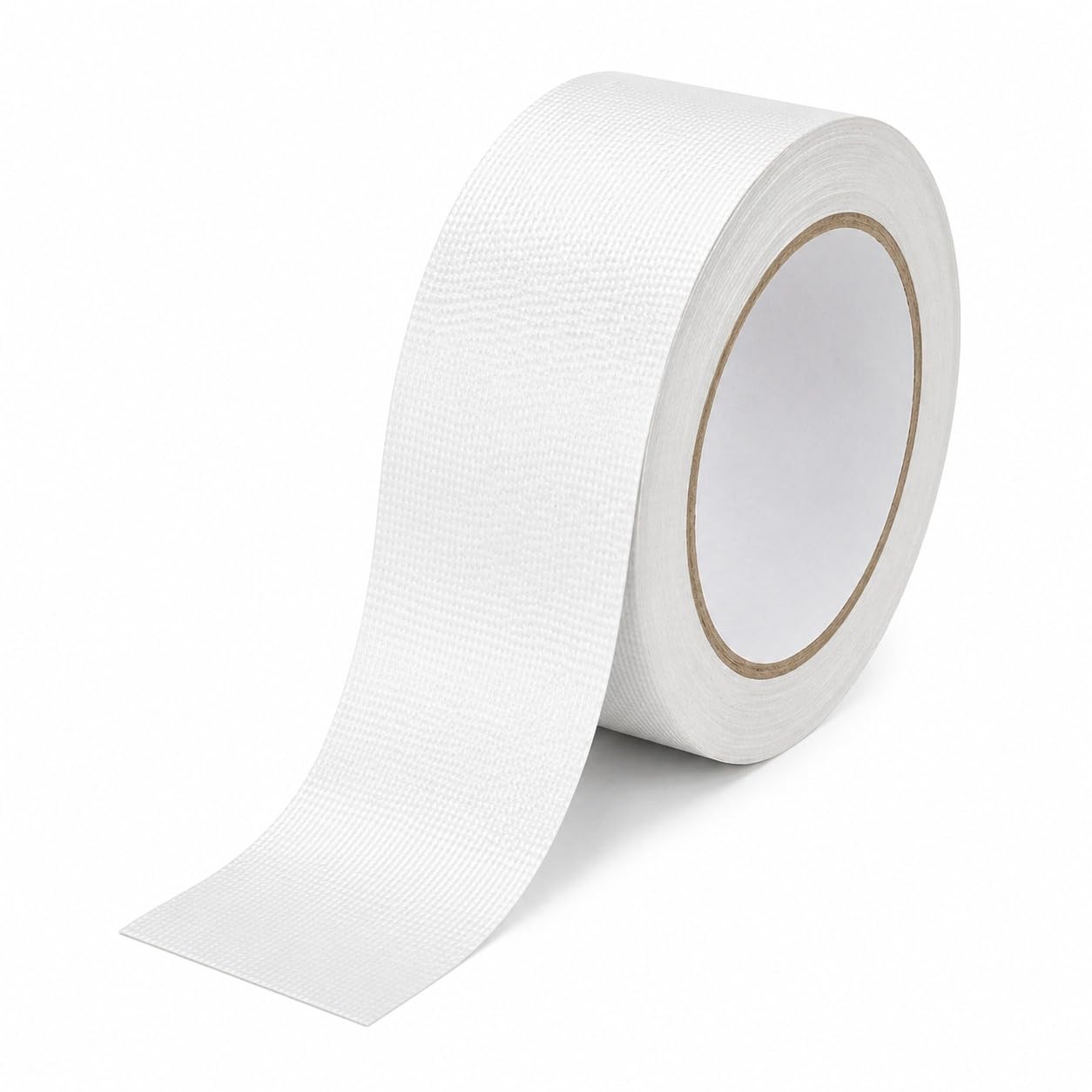 Unirobe Gaffer Tape Heavy Duty Waterproof Strong Adhesive Cloth Tape White Multipurpose Repair Tape Duct Tape 48mm x 10m