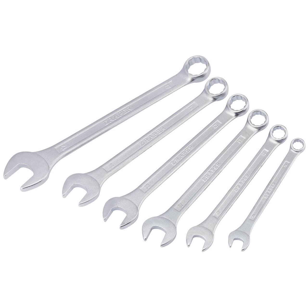 Draper 6 Piece Combination Spanner Set
