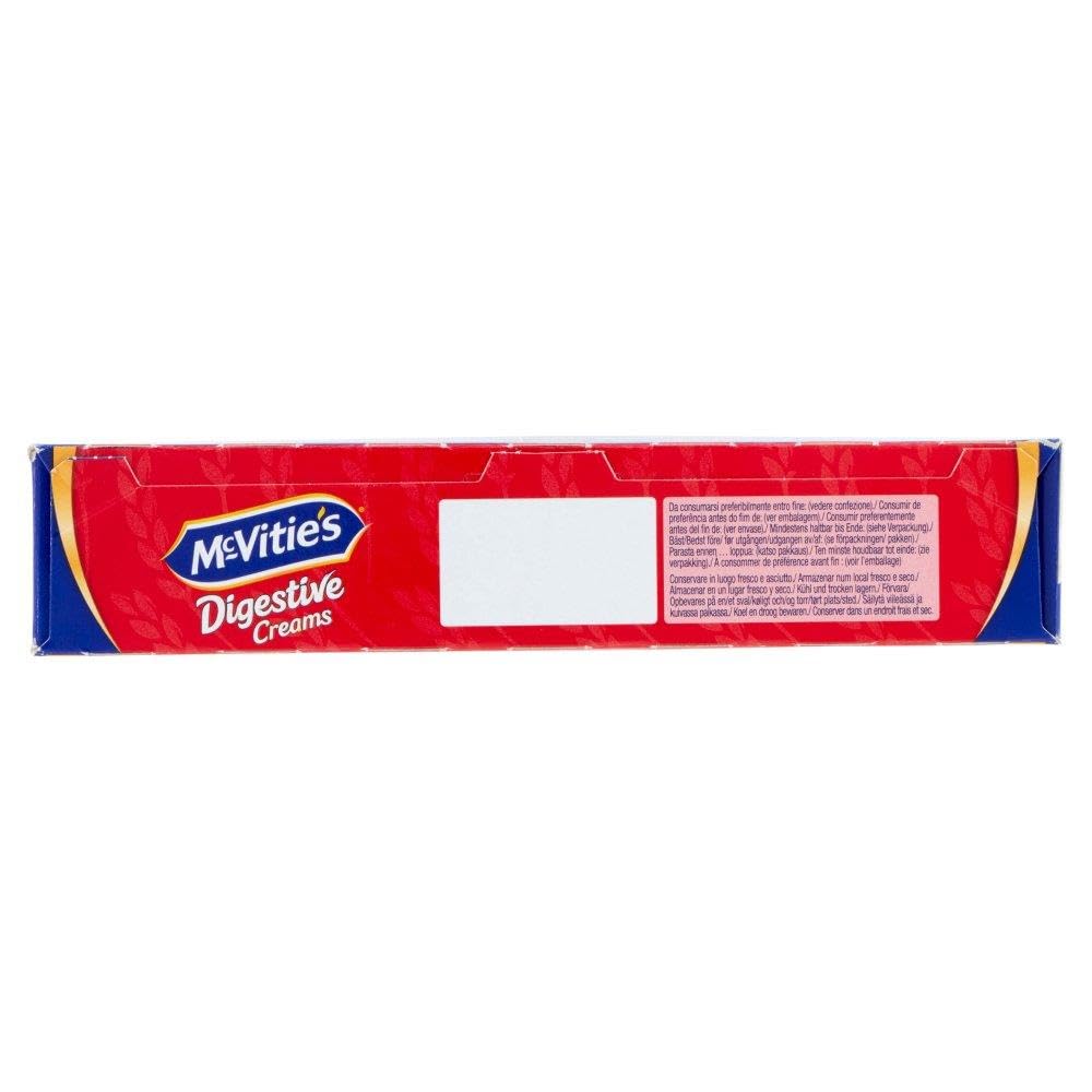 Italian Gourmet McVitie’s Digestive Minis Creams Vanilla 4 x 185 g – Biscuits Digestive au Blé Complet Fourrés à la Crème Vanille – Goûter et Petit-Déjeuner + Italian Gourmet Polpa de Tomates 400 g