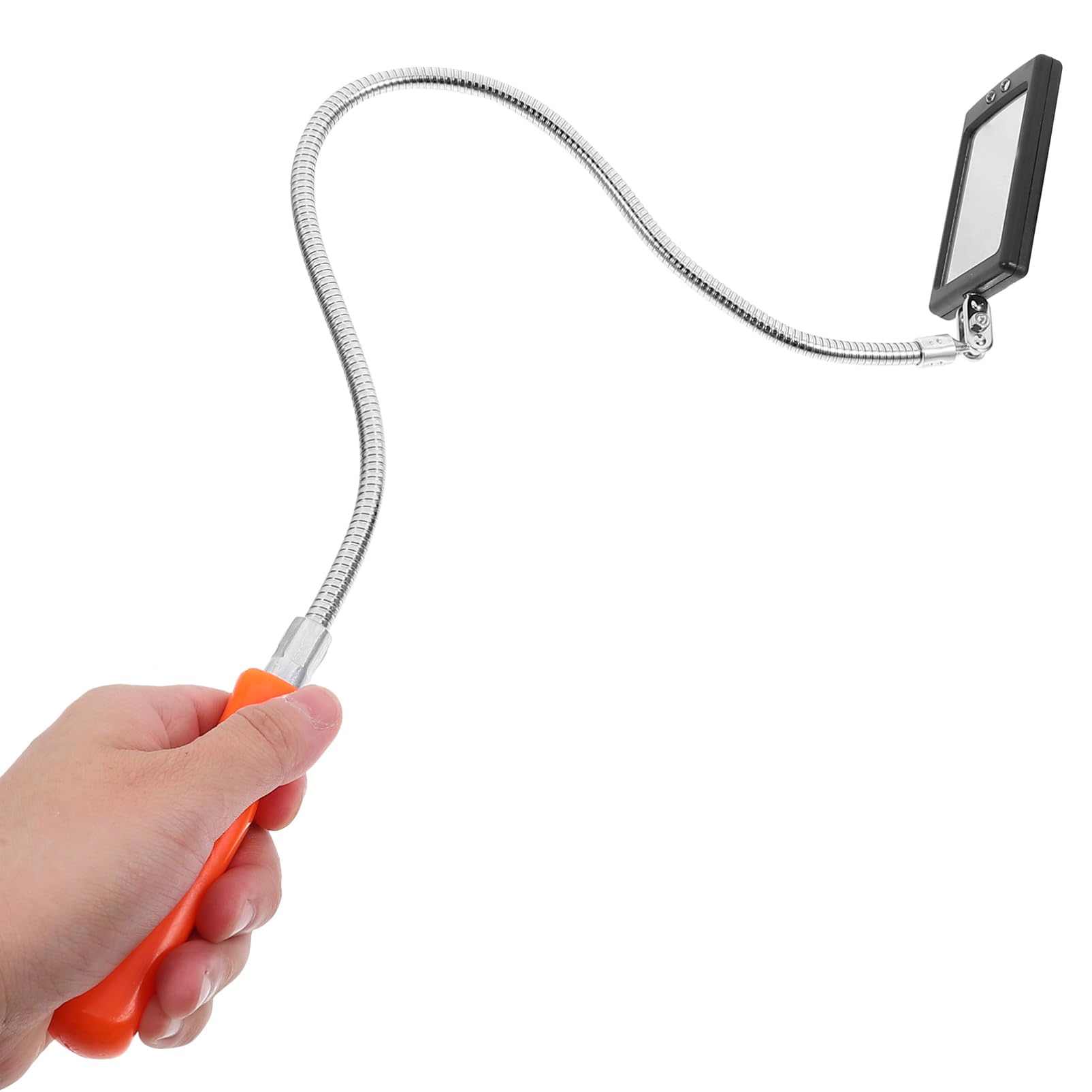 Miroir Rotation 360° en Acier Inoxydable D'inspection Flexible pour Vérification Automobile et Applications Mécaniques Professionnelles