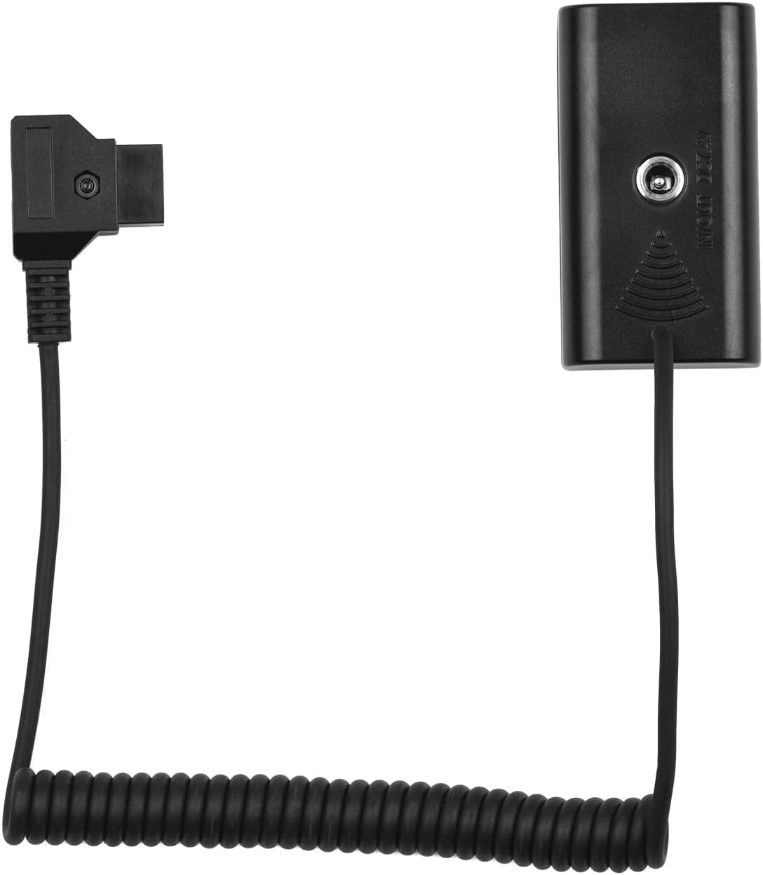 Namolit D-Tap to NP-F550 F570 Dummy Battery Coupler Adapter with 7.4V DC Power Input/Output for Video Monitors, LED Lights