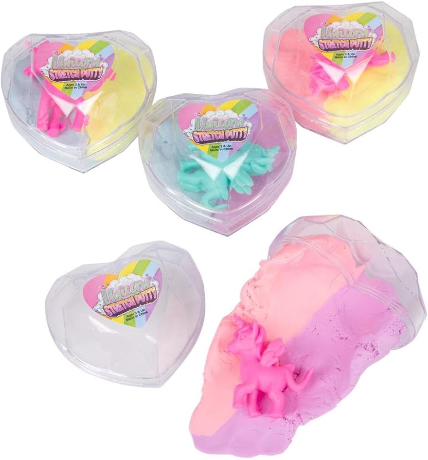 Rhode Island Novelty Unicorn Stretch Putty 2.75" (1 Per Order, Style May Vary)