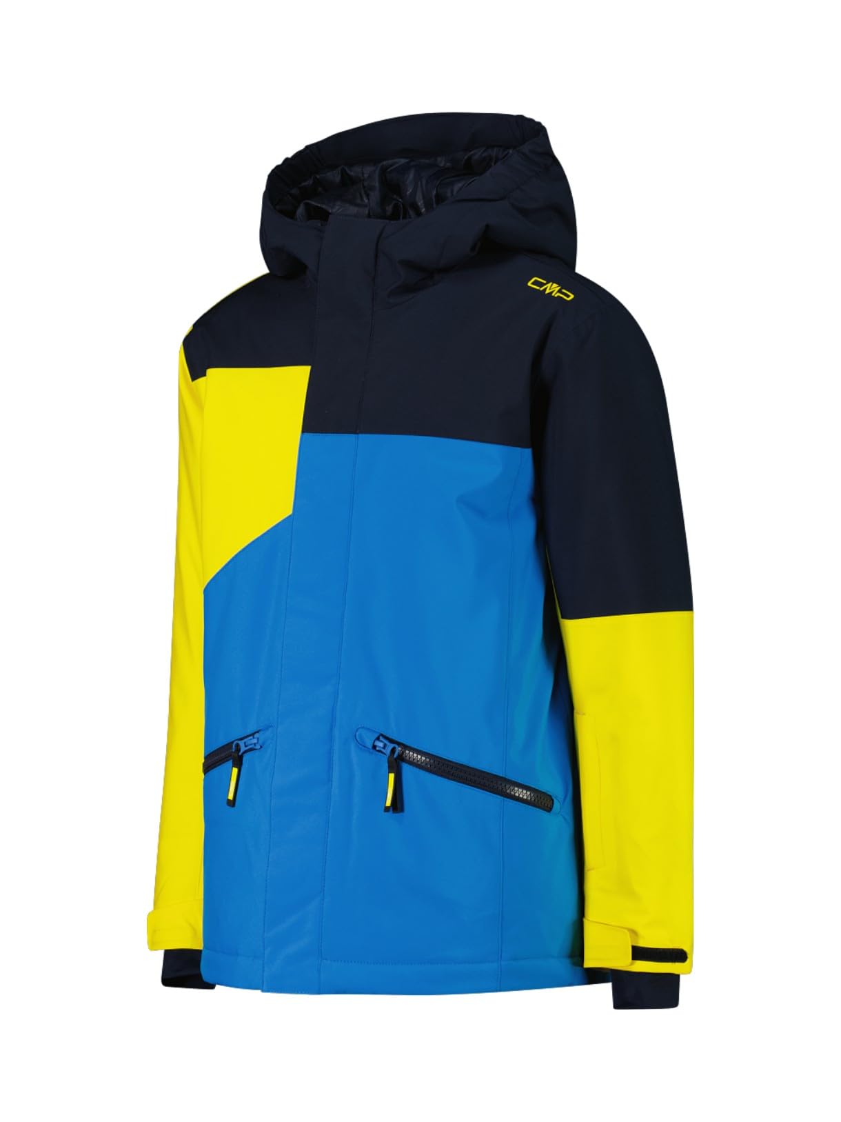CMP Giacca da bambino FIX Hood B.Blue-Royal Blue Winter Sun