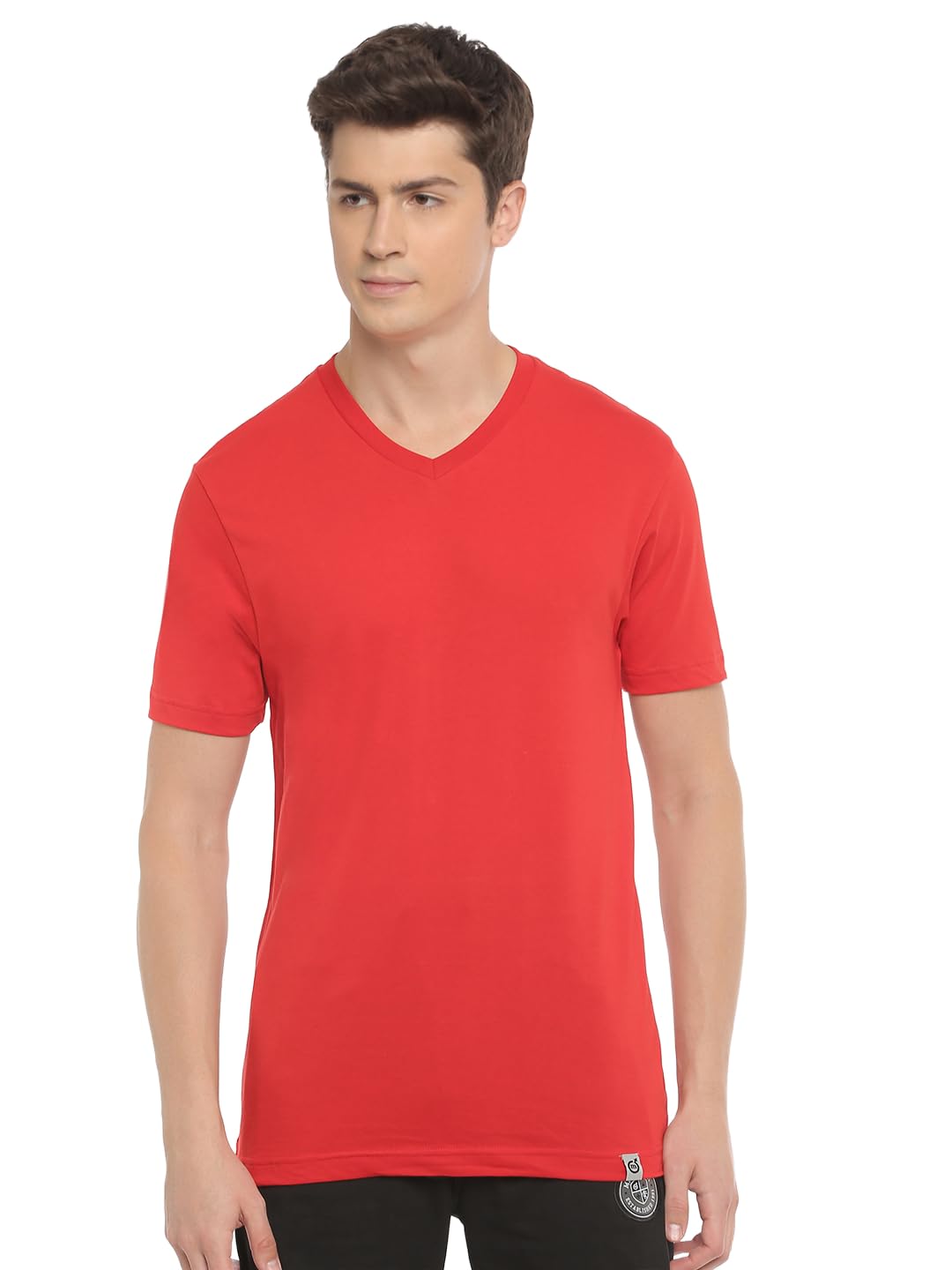 Smart V-Neck Undershirt for Men in Premium Cotton Rich and Modern Fit, Superior Undershirt-image-43