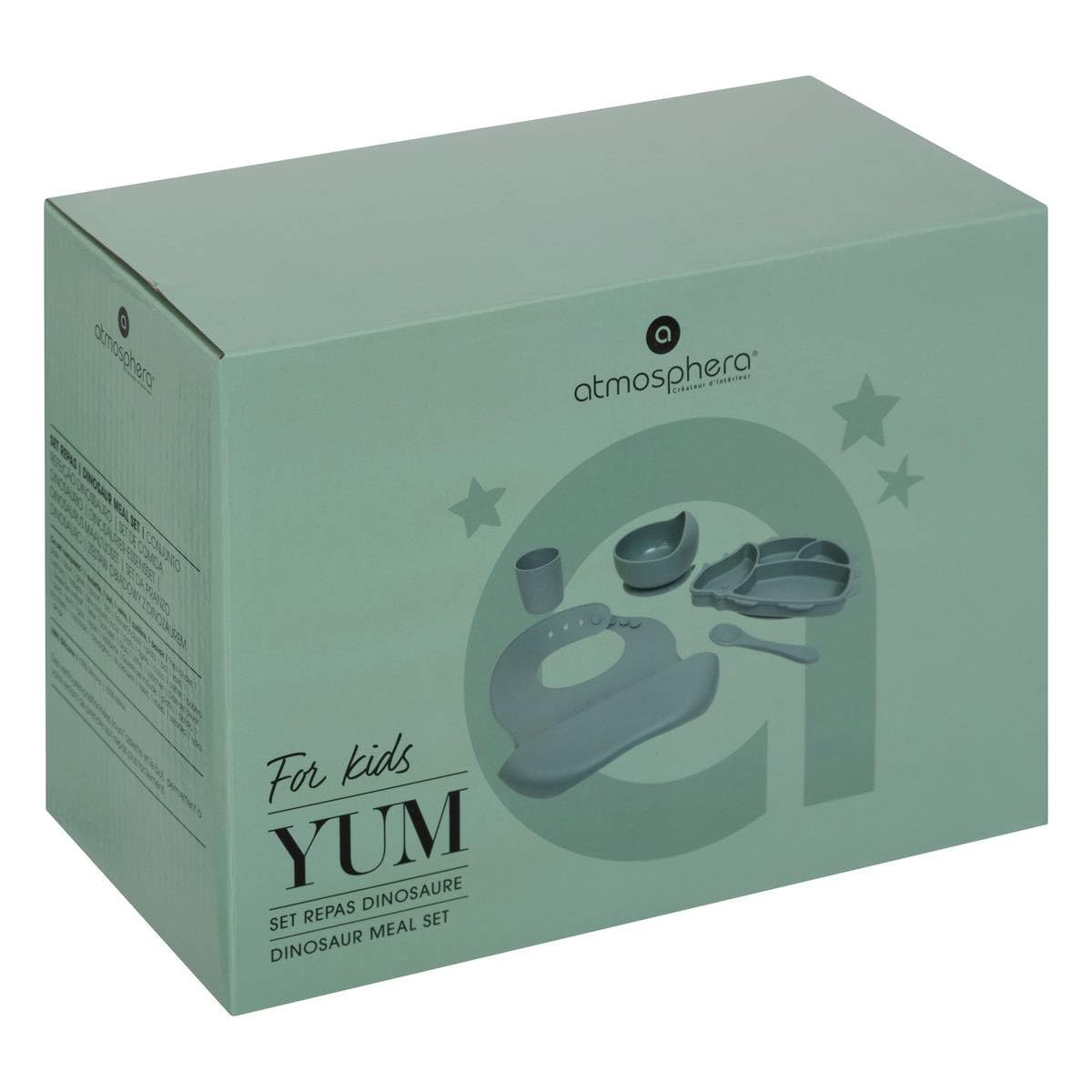 Atmosphera - Set Repas 5 pièces yum Vert