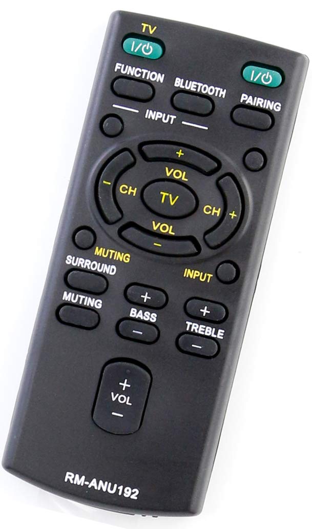 Telecomando RM-ANU192 Per Soundbar Sony HT-CT60BT, SA-CT60BT, SS-WCT60, Nuovo