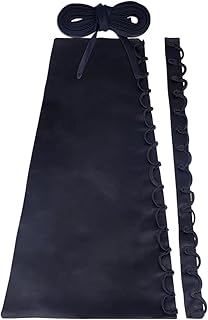 HOBBIESAY 1 Set Wedding Dress Zipper Replacement Adjustable Satin Corset Back Kit Black Lace Up for Wedding Dress