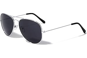 Dweebzilla Classic Timeless Top Gun Aviator Metal Frame Sunglasses for Men